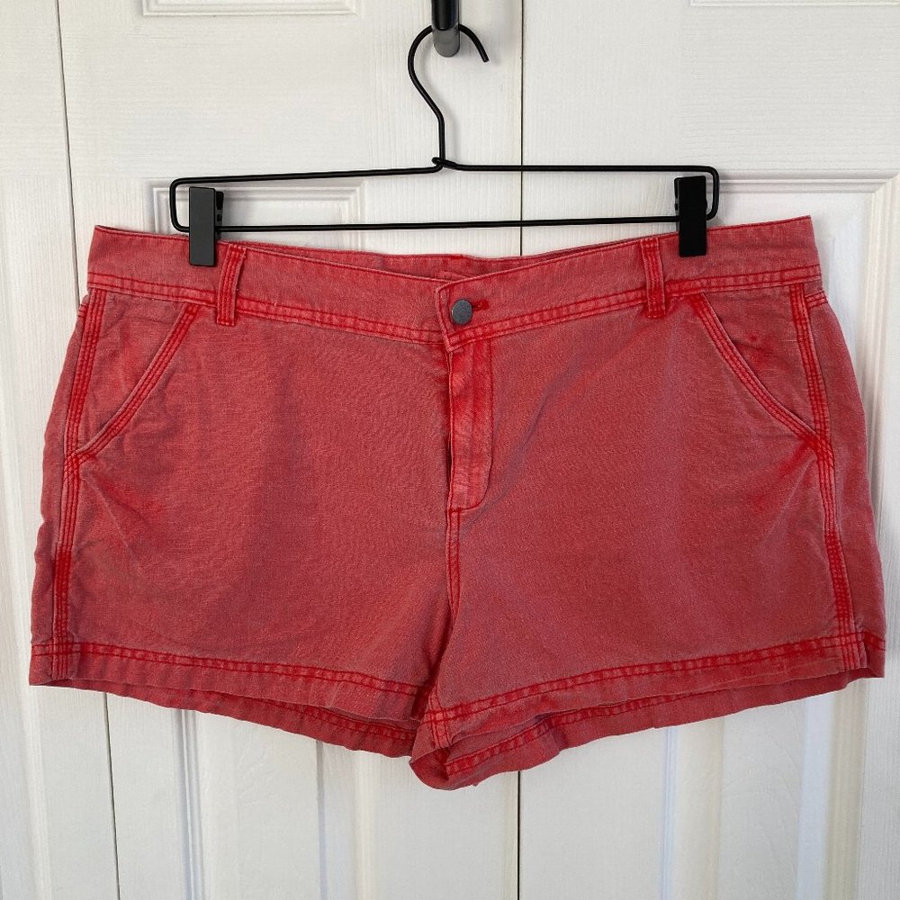 J. Crew Garment Dyed Linen Cotton Short